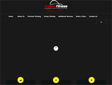 Tablet Screenshot of myfusionfitness.com